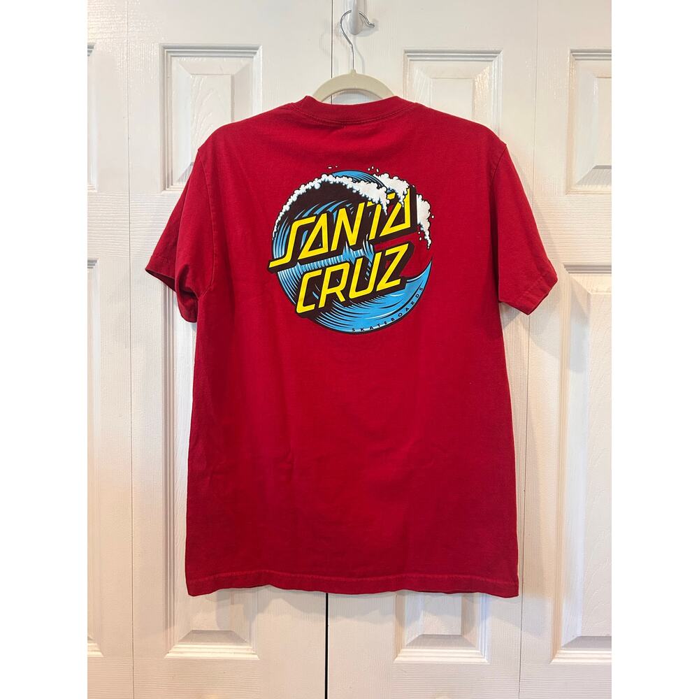 Santa Cruz Skateboards Red T-shirt Size Medium - Picture 2 of 3
